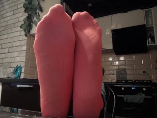 View Cute sweaty socks (no sound, sorry guys)