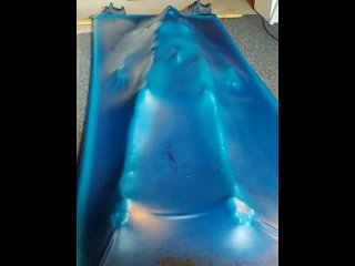 View Slave encased in latex vacbed, part 2