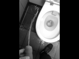 View NAUGHTY / MESSY PISSING ALL Over the Floor in Public Toilet