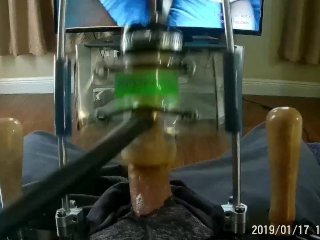 View Hands Free Masturbation Machine Poyostick Zero Gravity MOP w a Venus 2000