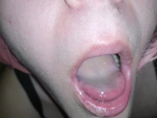 View Femboy swallowed my load of cum