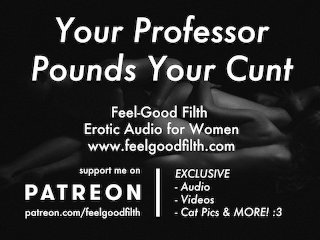 View Fucked Hard by Your Dirty Professor (Erotic Audio for Women)